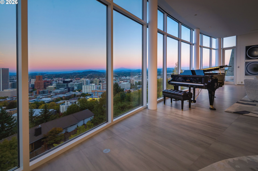 Perched High Above Portland